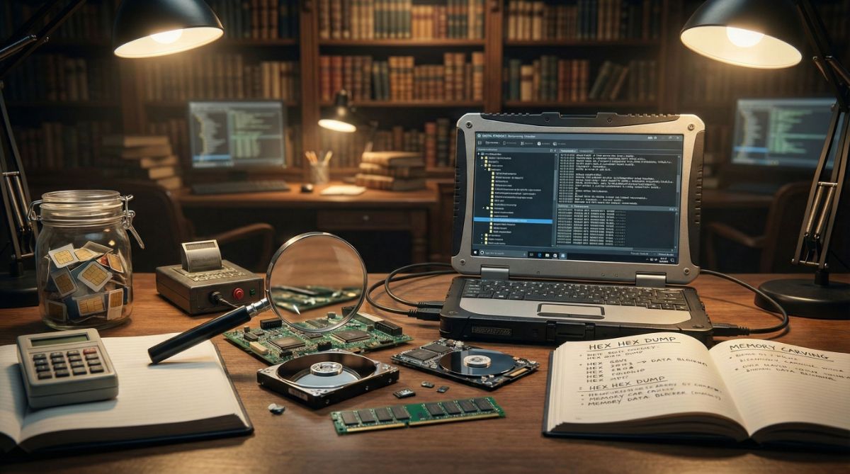 Цифровая криминалистика: восстановление удаленной переписки с дисков и оперативной памяти (digital forensics)