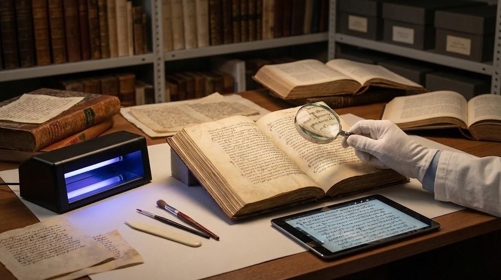 Палеография: расшифровка древних рукописей и манускриптов