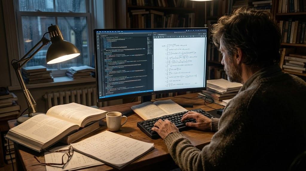 Latex: верстка научных формул (latex: typesetting scientific formulas)