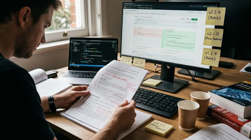 Semver (semantic versioning) в документации: стратегия управления изменениями контента