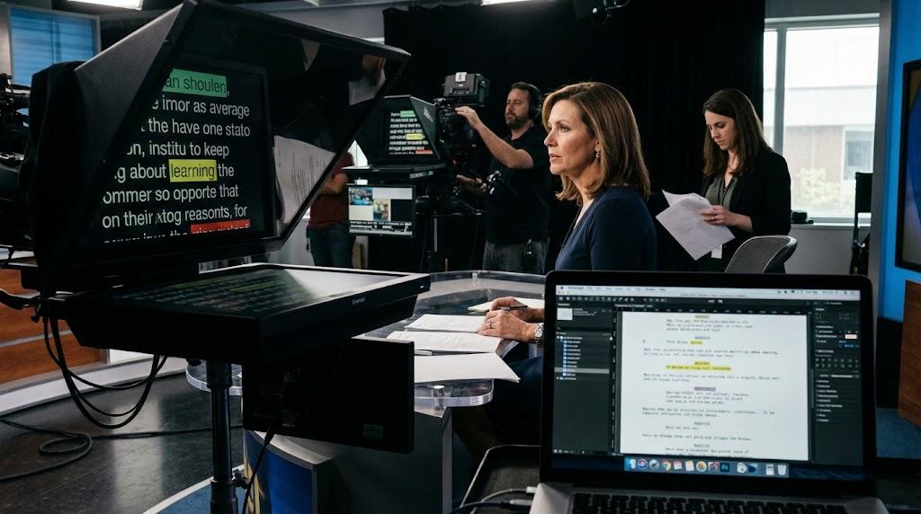 Телесуфлеры: специфика текста и эффективное форматирование для диктора