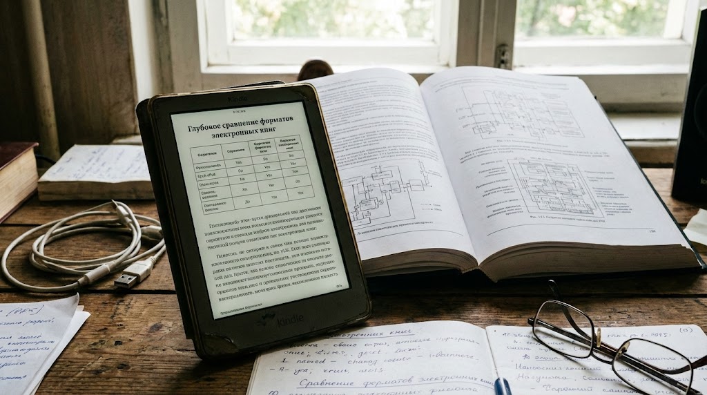 Epub против PDF: глубокое сравнение форматов электронных книг