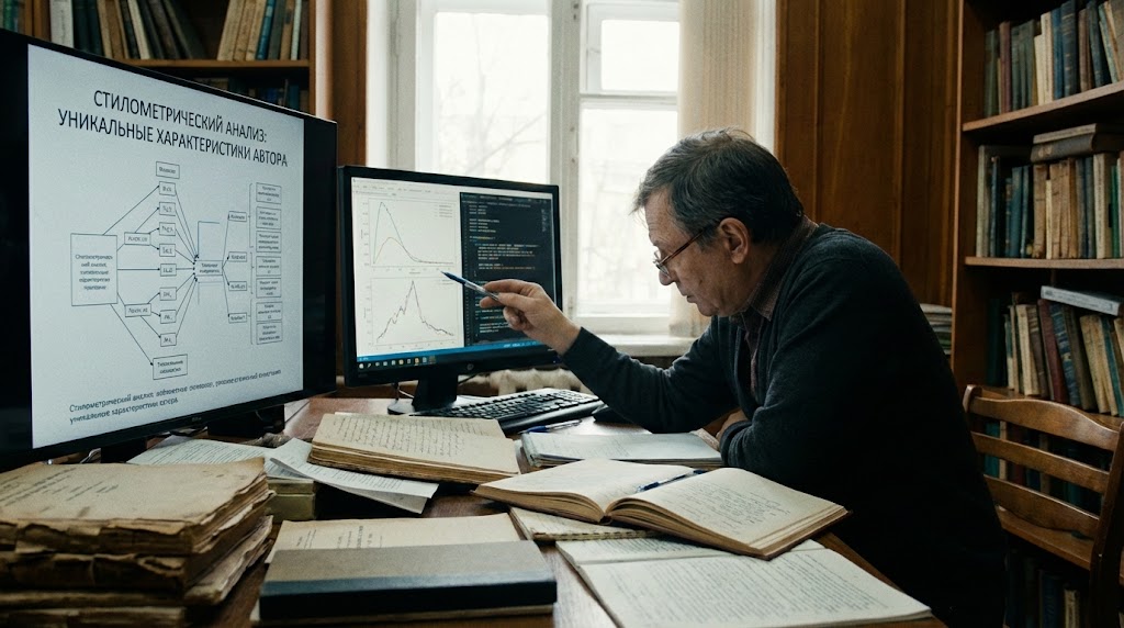 Стилометрия: вычисление автора текста по уникальным характеристикам