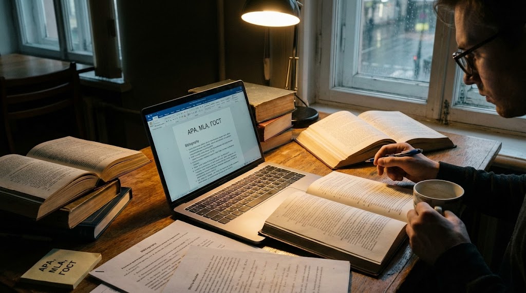 Стили цитирования: APA, MLA, ГОСТ - полное руководство по оформлению источников